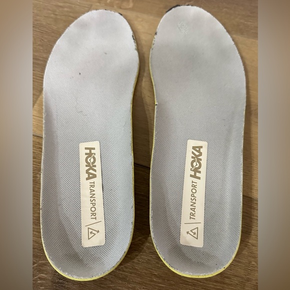 Hoka One One Transport Tan Trail Shoes Quick Toggle Lace, Cordura, Vibram Size 9 - Picture 15 of 16